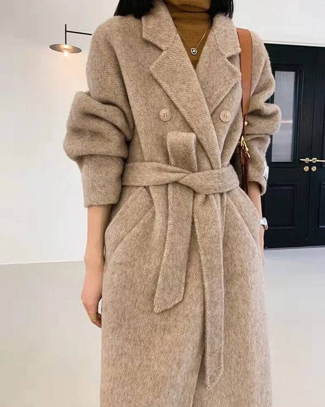 Woll-Trenchcoat Damen – zeitlos elegant 1