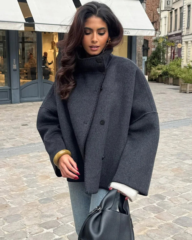 Wollmantel Damen Winter – elegant 2